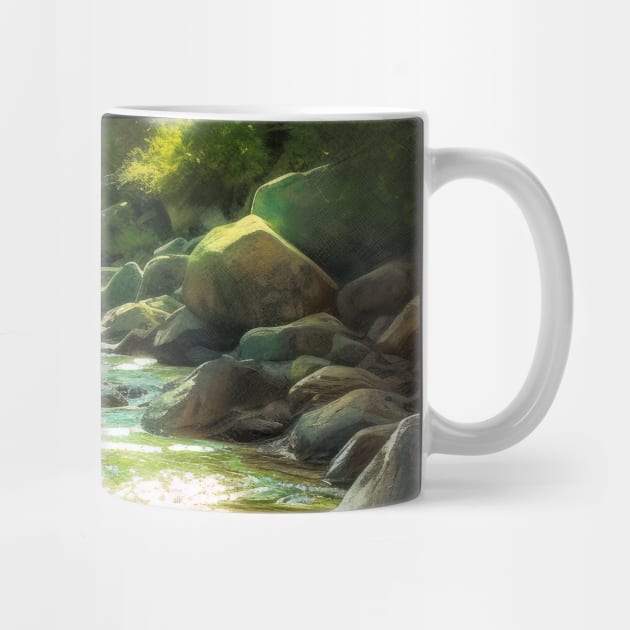 Magical Forest Camping - Enchanting Art Prints, Apparel, and Gear by laverdeden